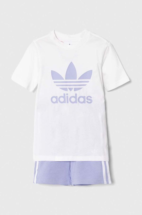 adidas Originals Dječji komplet adidas Originals boja: ljubičasta
