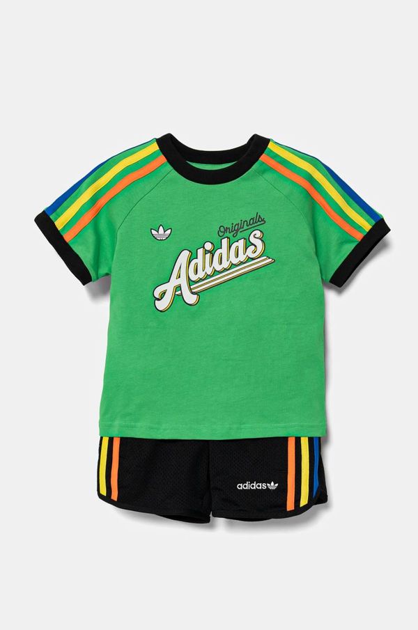 adidas Originals Dječji komplet adidas Originals boja: zelena, JC5885