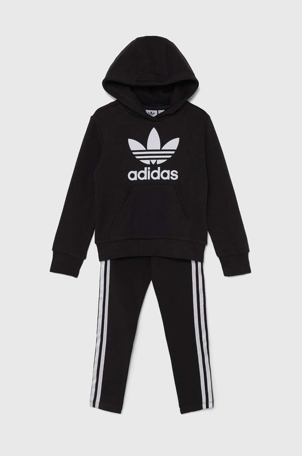 adidas Originals Dječji komplet adidas Originals HOODIE LEG SET boja: crna, IY2439
