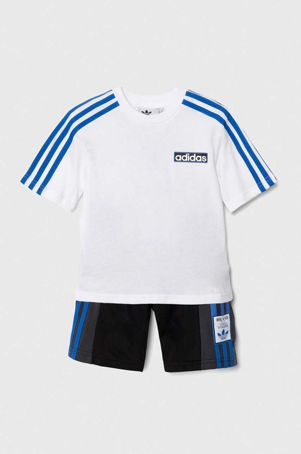 adidas Originals Dječji komplet adidas Originals SHORT TEE SET boja: bijela, IW3588