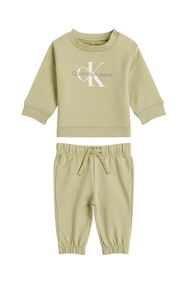 Calvin Klein Jeans Dječji komplet Calvin Klein Jeans 3-pack boja: zelena, IN0IN00011