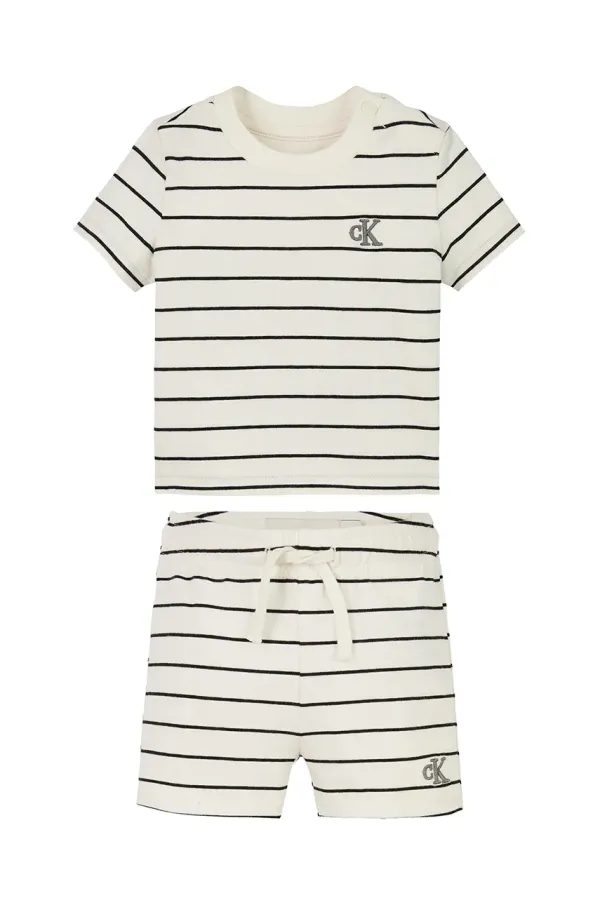 Calvin Klein Jeans Dječji komplet Calvin Klein Jeans boja: bež, IN0IN00310