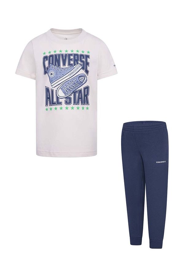 Converse Dječji komplet Converse boja: bež, 9CG202