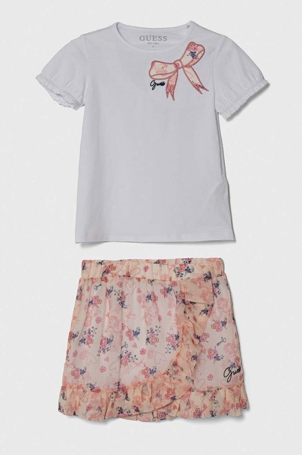 Guess Dječji komplet Guess boja: bijela
