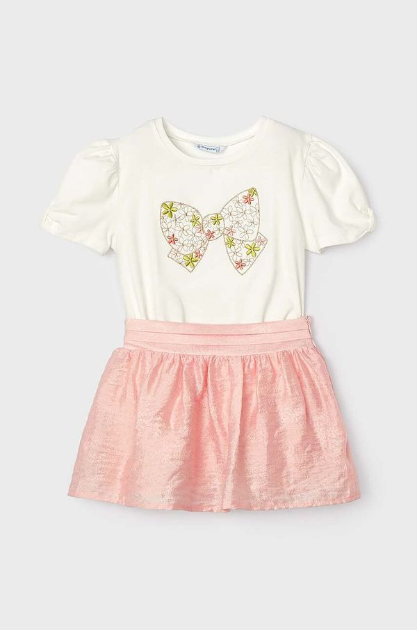 Mayoral Dječji komplet Mayoral boja: bež