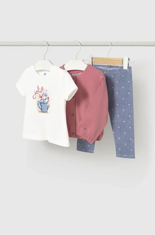 Mayoral Dječji komplet Mayoral boja: ružičasta, 1737