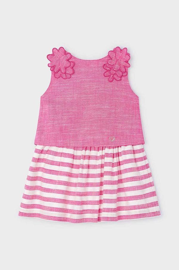 Mayoral Dječji komplet Mayoral boja: ružičasta