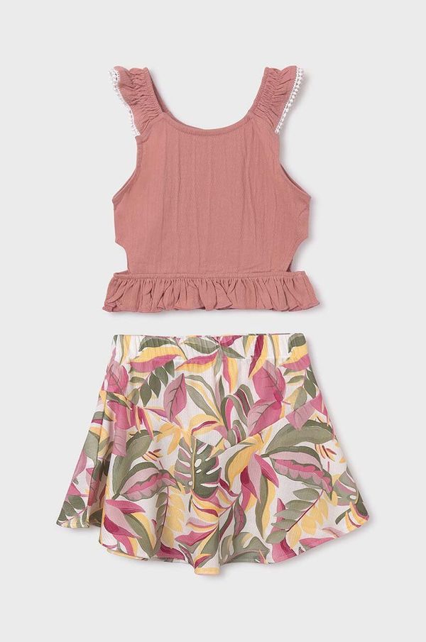 Mayoral Dječji komplet Mayoral boja: ružičasta