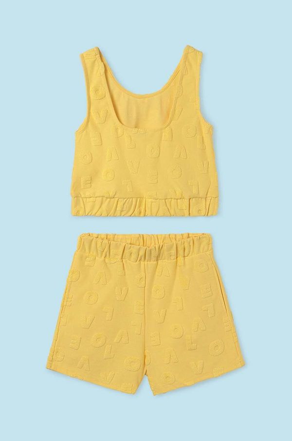 Mayoral Dječji komplet Mayoral boja: žuta