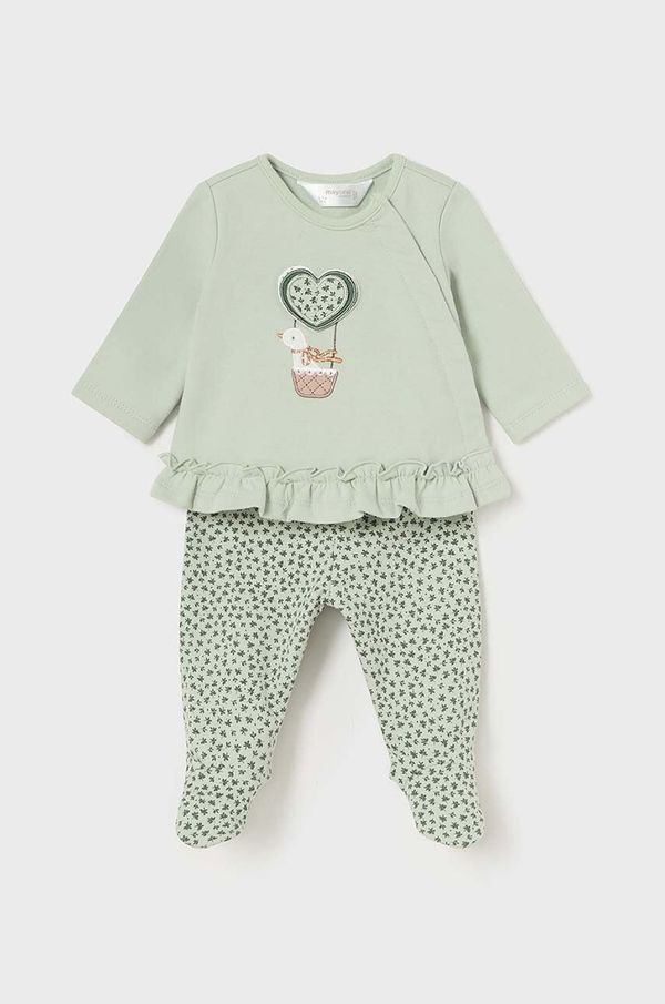 Mayoral Newborn Dječji komplet Mayoral Newborn boja: zelena, 2504
