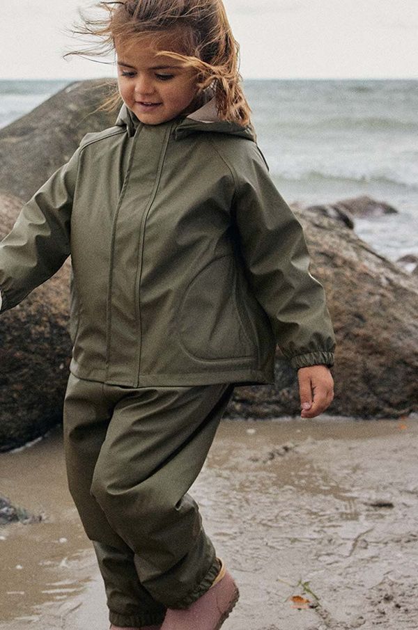 Konges Sløjd Dječji komplet za kišu Konges Sløjd boja: smeđa