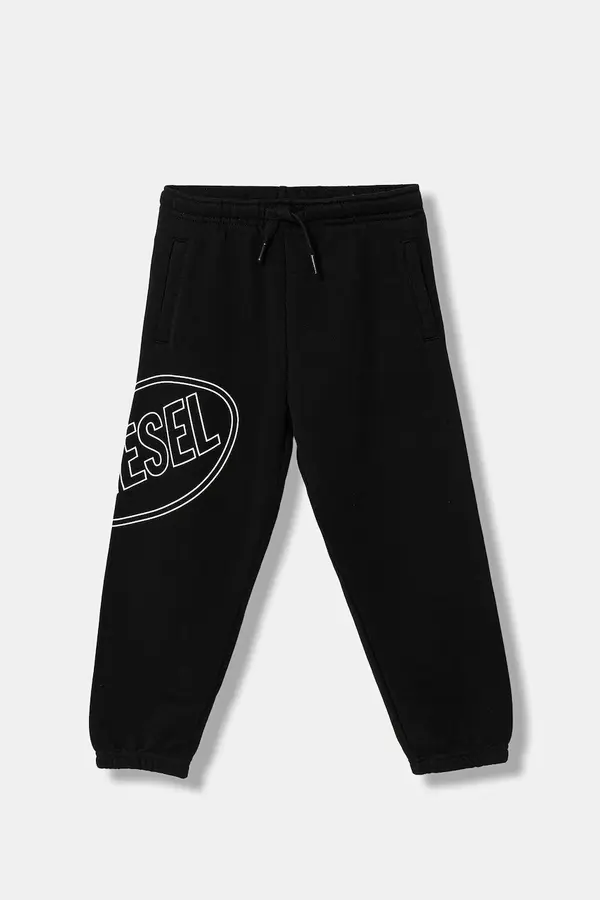 Diesel Dječji pamučni donji dio trenirke Diesel PCIRCLE TROUSERS