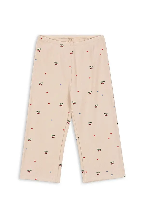 Konges Sløjd Dječji pamučni donji dio trenirke Konges Sløjd ELLA PANTS GOTS