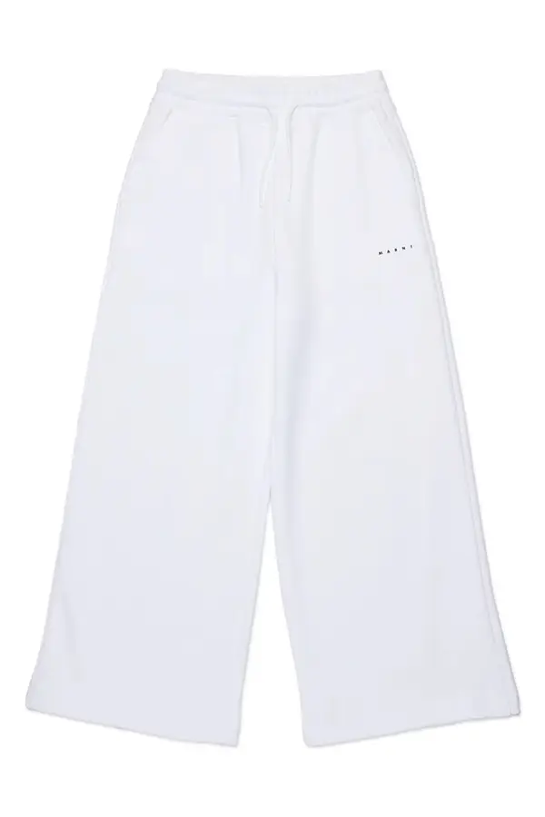Marni Dječji pamučni donji dio trenirke Marni MP190F TROUSERS