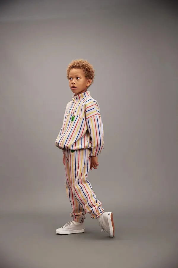 Mini Rodini Dječji pamučni donji dio trenirke Mini Rodini Clover