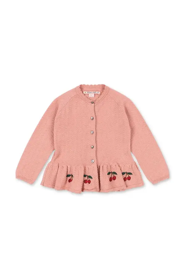 Konges Sløjd Dječji pamučni kardigan Konges Sløjd CYPRES CARDIGAN GOTS