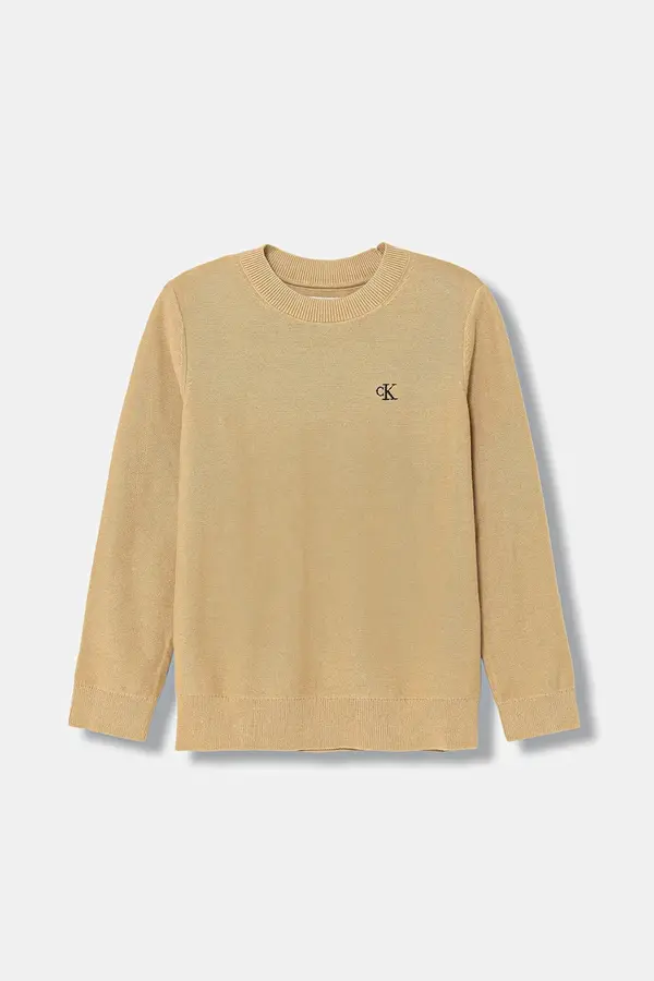 Calvin Klein Jeans Dječji pamučni pulover Calvin Klein Jeans