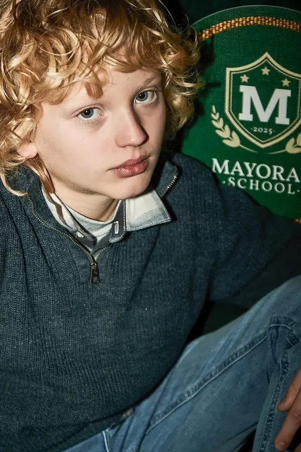 Mayoral Dječji pamučni pulover Mayoral
