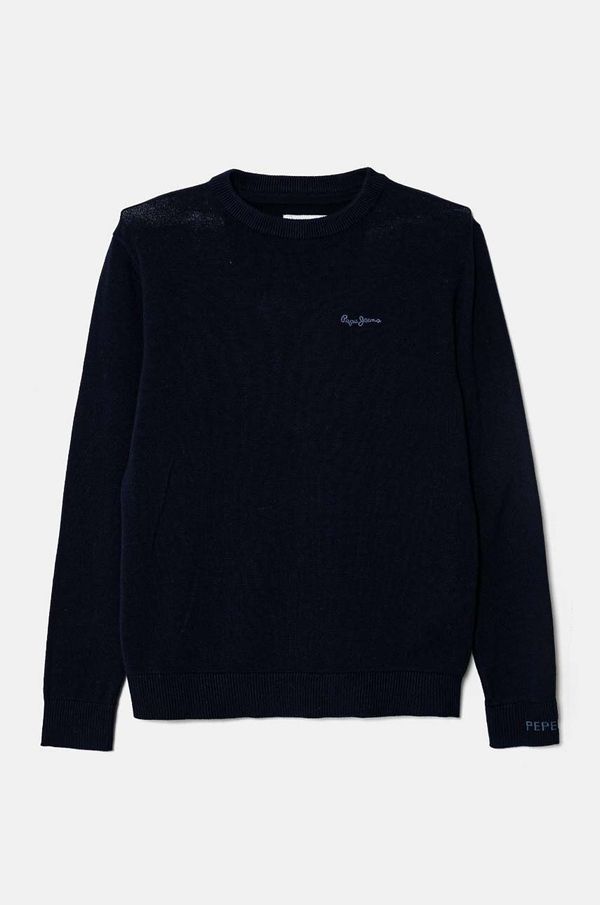 Pepe Jeans Dječji pamučni pulover Pepe Jeans TOTTENHAM CREW lagani, PB701224