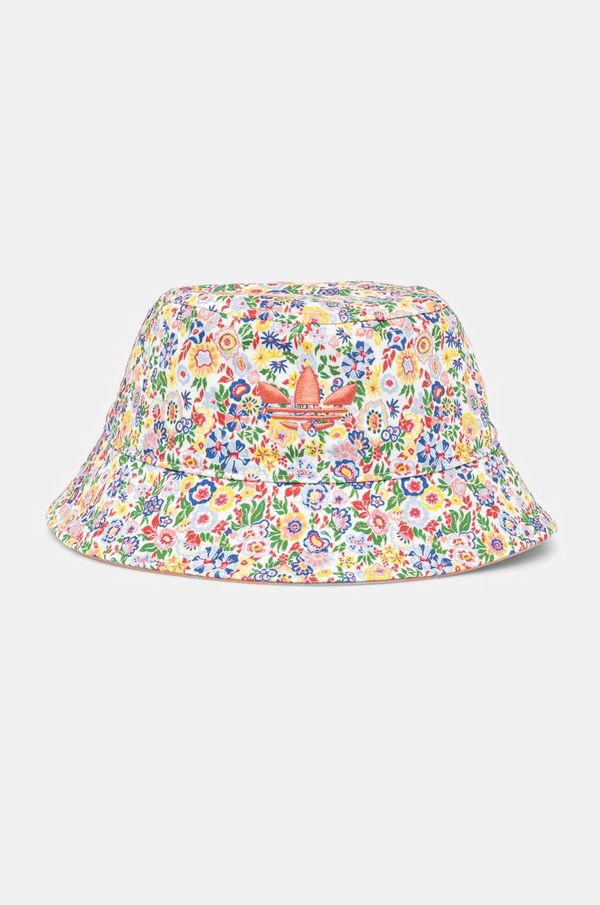 adidas Originals Dječji pamučni šešir adidas Originals boja: žuta, pamučni, JC8518