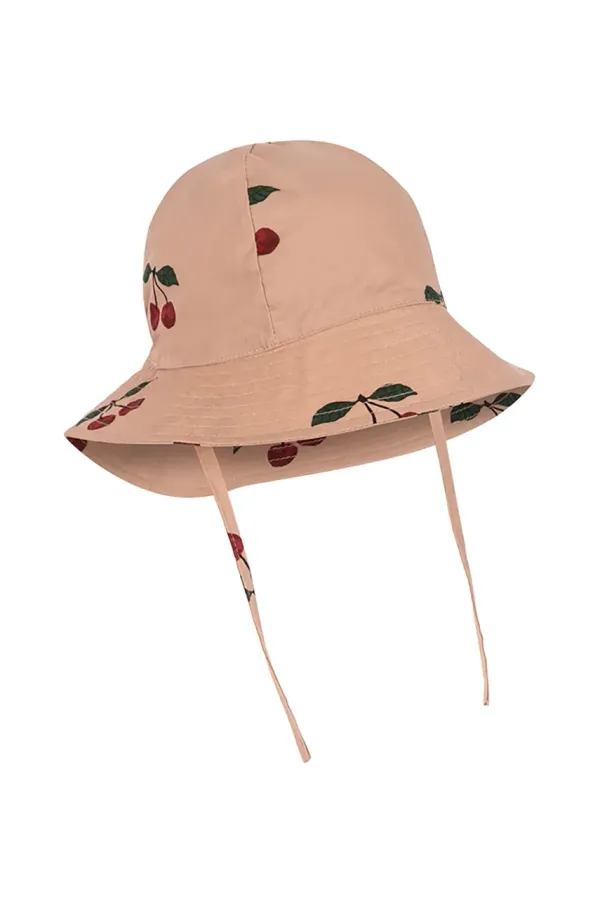 Konges Sløjd Dječji pamučni šešir Konges Sløjd VERBENA SUN HAT GOTS boja: ružičasta, pamučni, KS102300