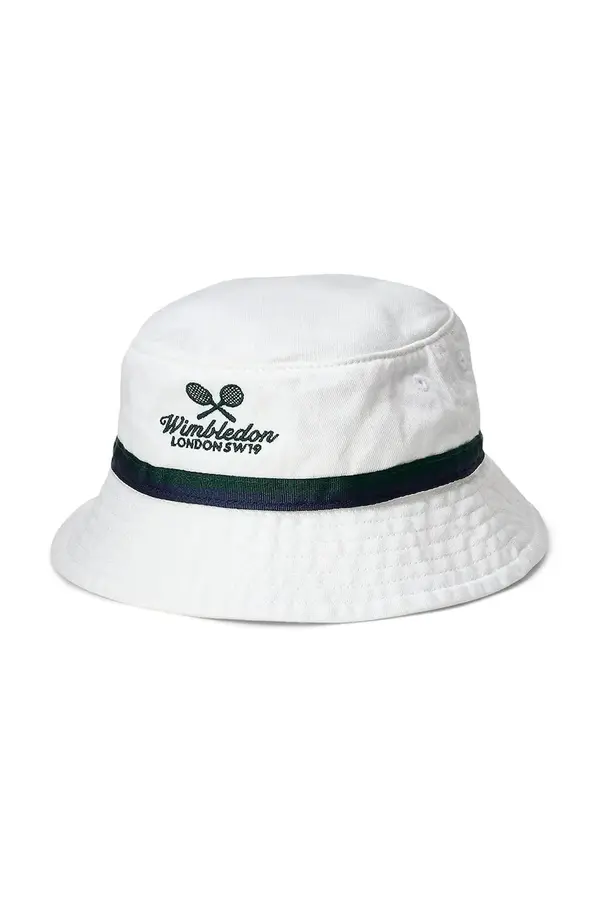 Polo Ralph Lauren Dječji pamučni šešir Polo Ralph Lauren Wimbledon Collection