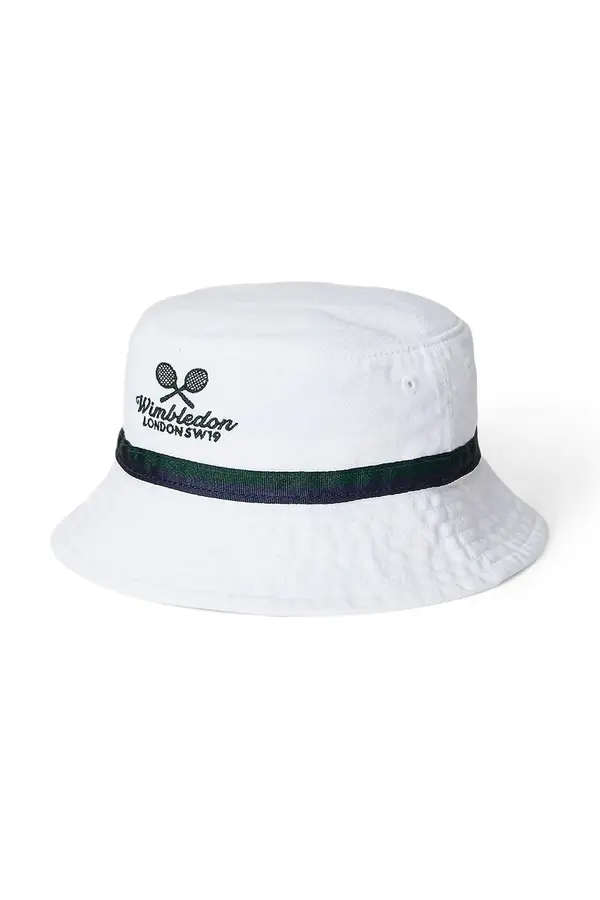 Polo Ralph Lauren Dječji pamučni šešir Polo Ralph Lauren Wimbledon Collection