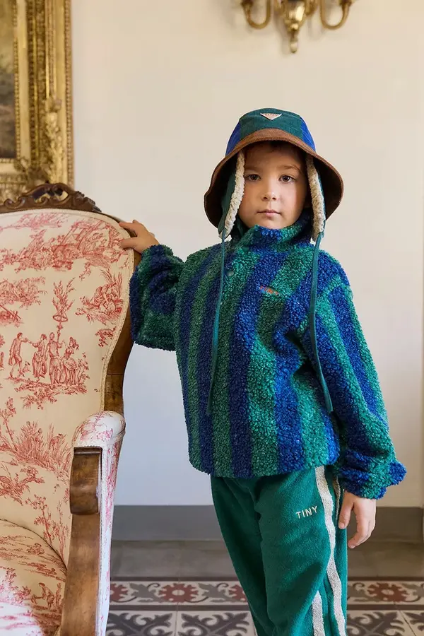 Tinycottons Dječji pamučni šešir Tinycottons COLOR BLOCK BUCKET HAT