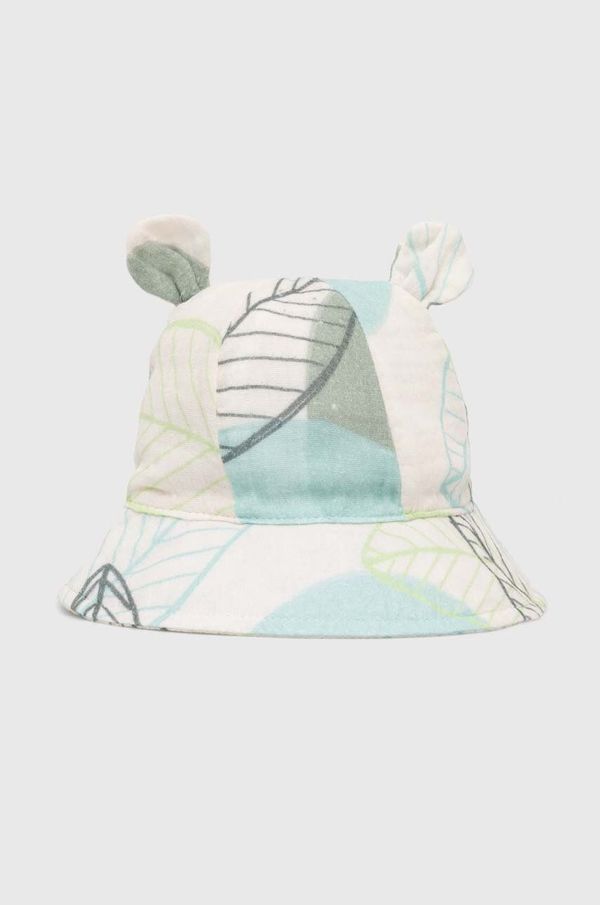 United Colors of Benetton Dječji pamučni šešir United Colors of Benetton boja: bež, pamučni