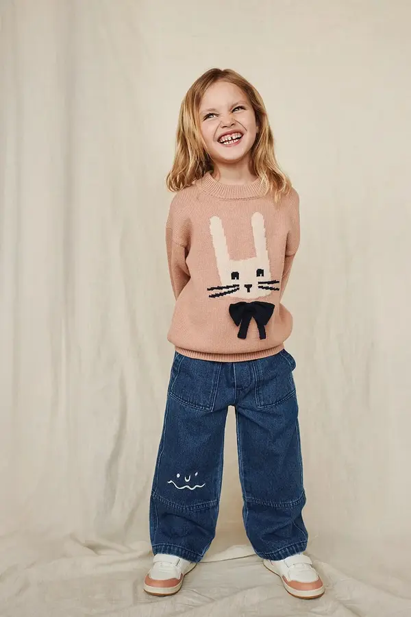 Liewood Dječji pulover Liewood Orlane Embroidery Knit Jumper