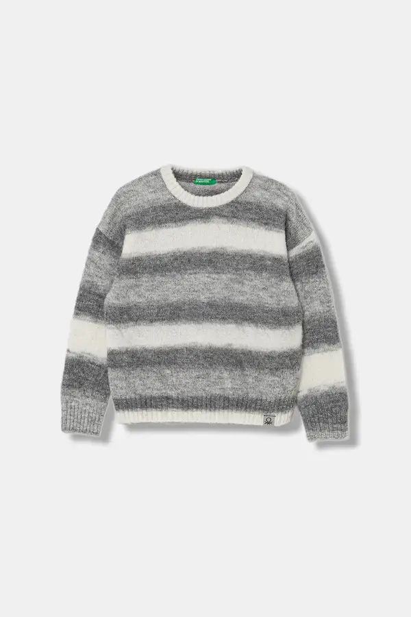 United Colors of Benetton Dječji pulover s dodatkom vune United Colors of Benetton