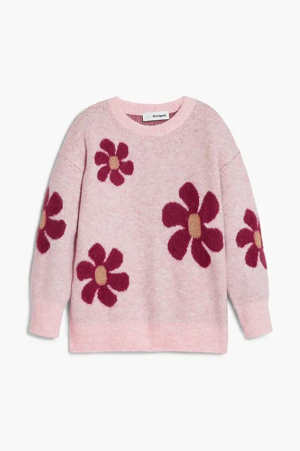 Desigual Dječji pulover s postotkom vune Desigual