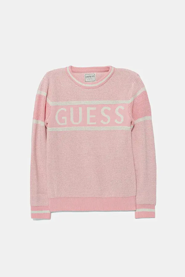 Guess Dječji pulover s postotkom vune Guess