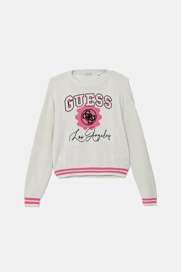Guess Dječji pulover s postotkom vune Guess