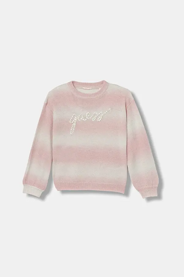 Guess Dječji pulover s postotkom vune Guess