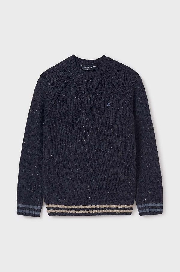 Mayoral Dječji pulover s postotkom vune Mayoral boja: tamno plava, 7390