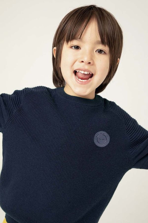 Mayoral Dječji pulover s postotkom vune Mayoral boja: tamno plava, lagani, 4337