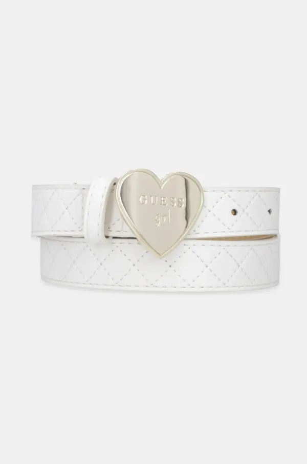 Guess Dječji remen Guess boja: bijela, J5RZ04 WGT10