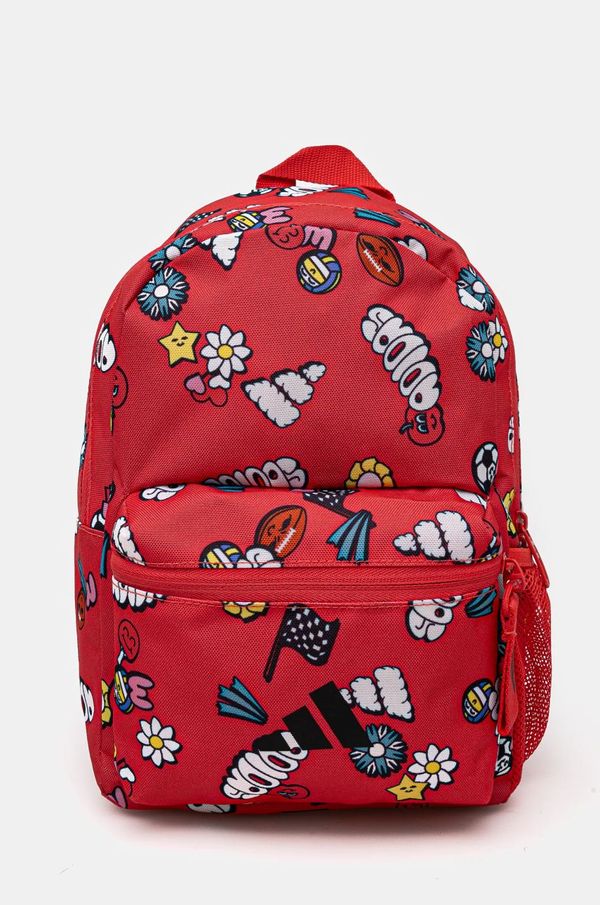 adidas Performance Dječji ruksak adidas Performance boja: crvena, mali, s uzorkom, JF8475