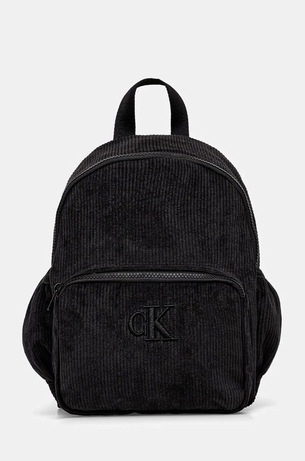 Calvin Klein Jeans Dječji ruksak Calvin Klein Jeans boja: crna, mali, bez uzorka, IU0IU00669