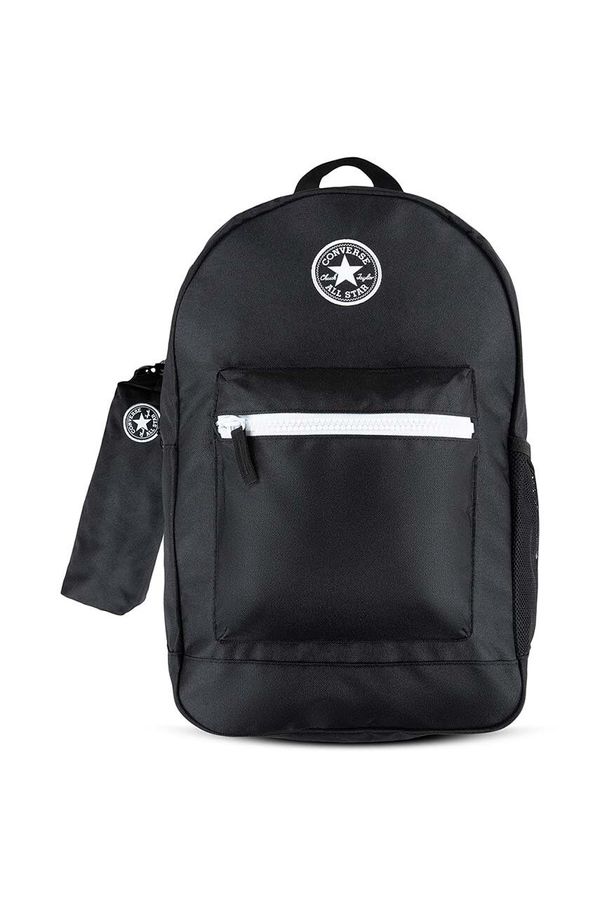 Converse Dječji ruksak Converse boja: crna, veliki, s aplikacijom, 9A5518