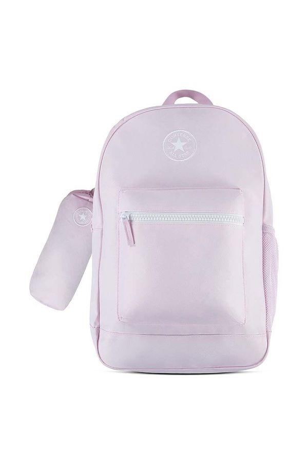 Converse Dječji ruksak Converse boja: ružičasta, veliki, bez uzorka, 9A5518