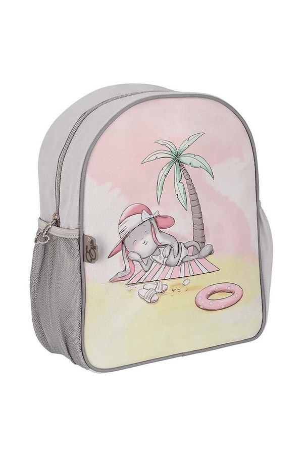 Effiki Dječji ruksak Effiki Plażowiczka boja: bež, mali, s tiskom