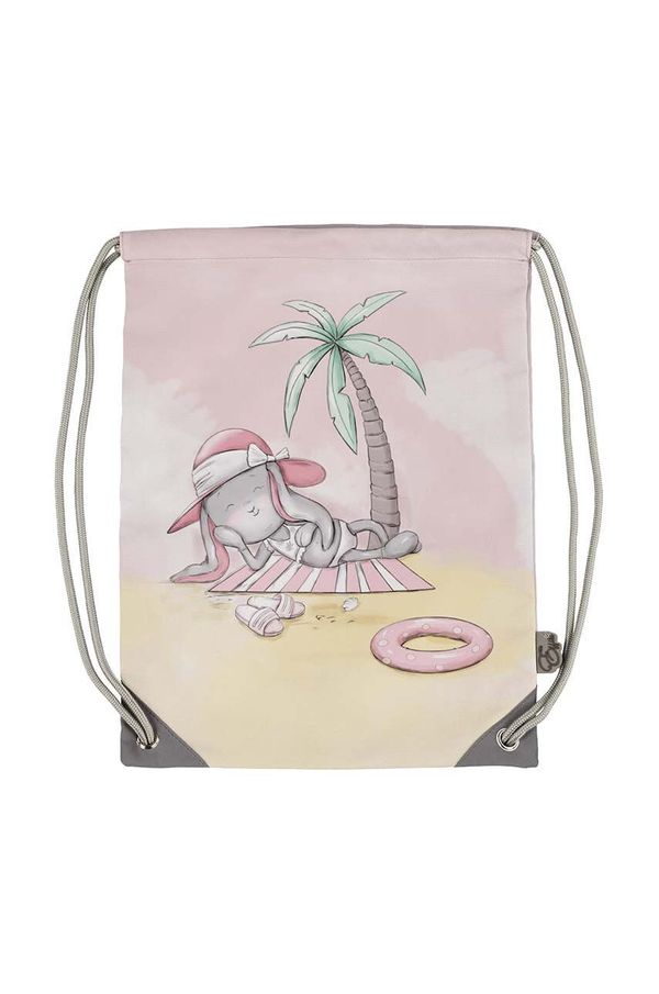 Effiki Dječji ruksak Effiki Plażowiczka boja: bež, s tiskom, Worek