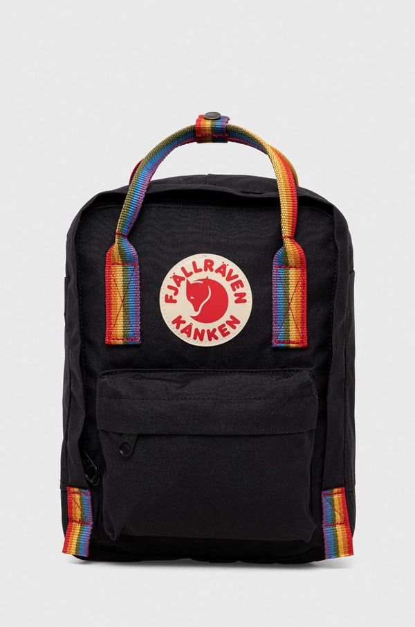 Fjallraven Dječji ruksak Fjallraven Kanken Rainbow Mini boja: crna, mali, s uzorkom