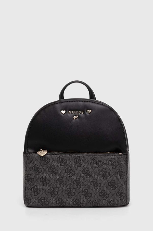 Guess Dječji ruksak Guess boja: crna, mali, s uzorkom
