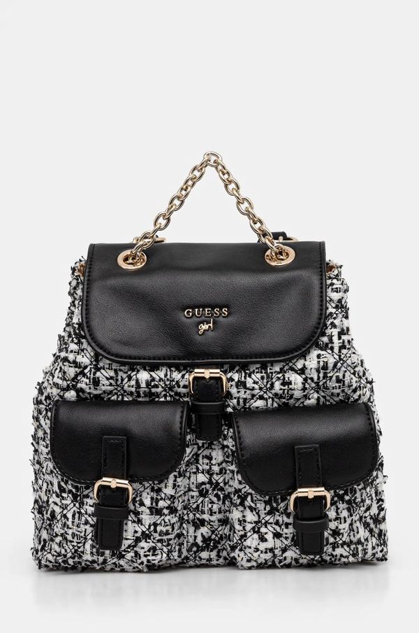 Guess Dječji ruksak Guess boja: crna, mali, s uzorkom, J5RZ41 WGYE0