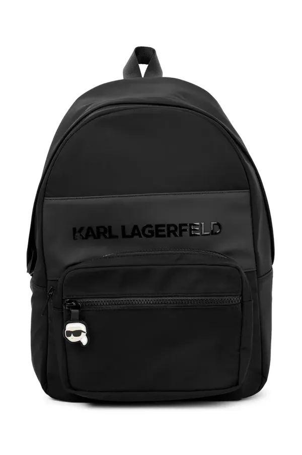 Karl Lagerfeld Dječji ruksak Karl Lagerfeld boja: crna, veliki, s aplikacijom, Z30553