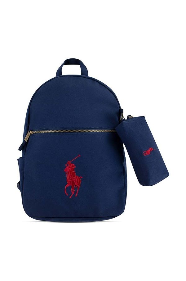 Polo Ralph Lauren Dječji ruksak Polo Ralph Lauren boja: tamno plava, mali, bez uzorka