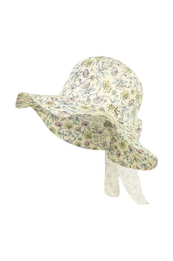 Jamiks Dječji šešir Jamiks NOVELLA boja: zelena, pamučni